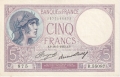France 1 5 Francs,  6. 7.1923